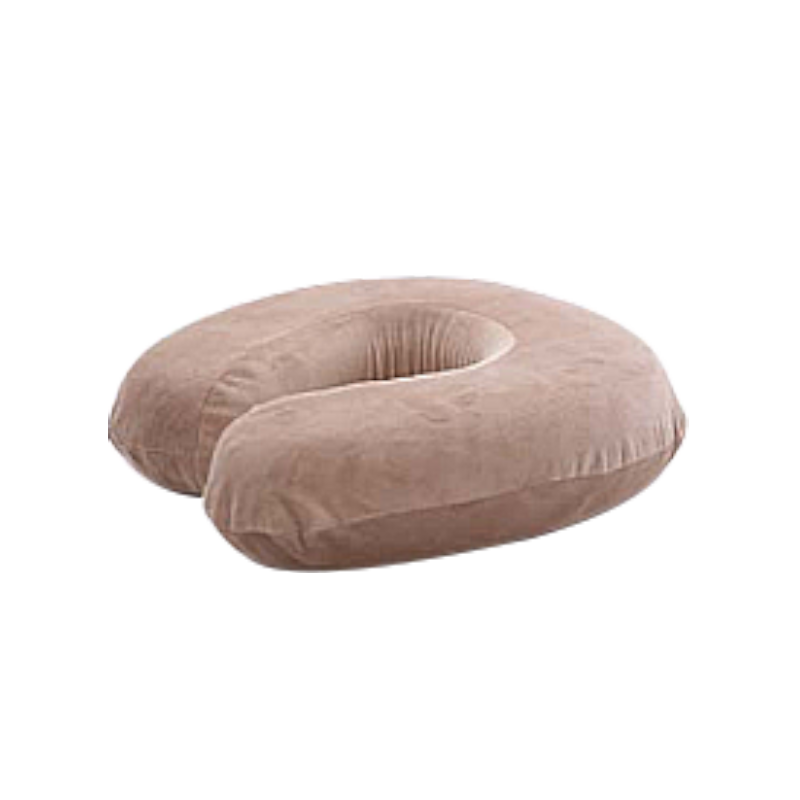 Antistatisk kort plys U Memory Foam massagepude til kontoret