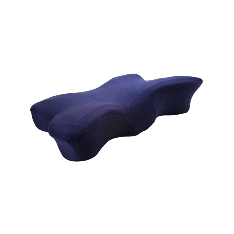 Komfortabel seng Sleep Wege Custom Contour Ortopædiske Sommerfugleformede Puder Sove Anti Snore Cervikal Memory Foam Pude