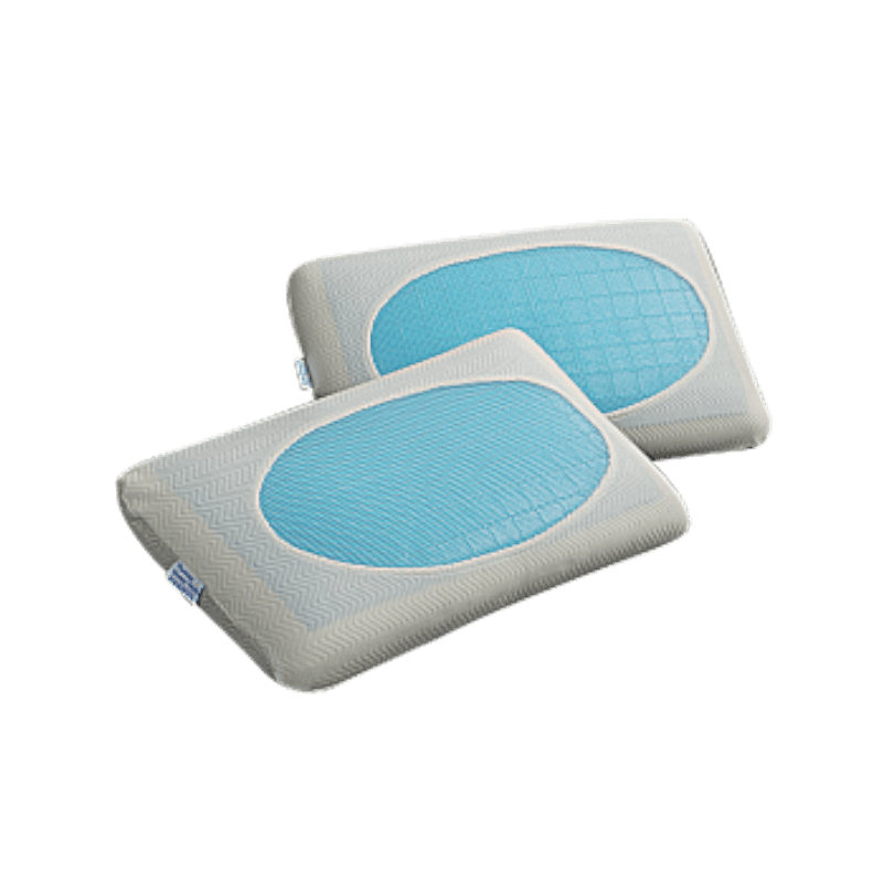 Kølende gelpude Superblødt kølende gellag, der dækker Memory Foam-pude Lindrende nakke Rygmarvssmerter Massagepude
