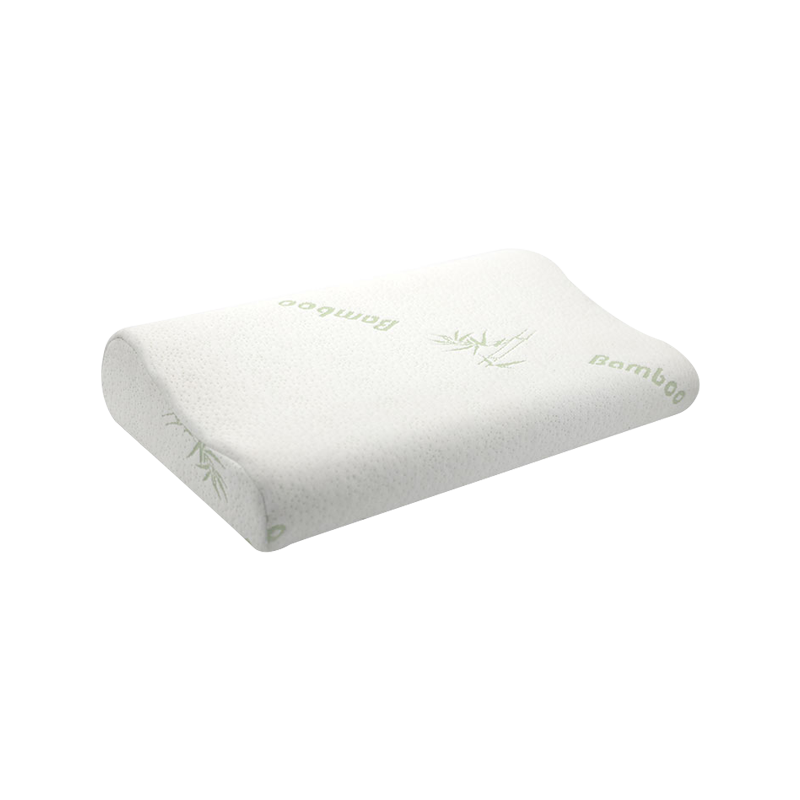 Amazon Hot Sale komfort nakkestøttepude ortopædisk hypoallergen sund Anti-Snore bambus memory skum pude