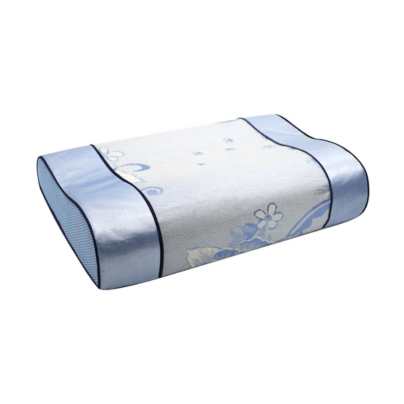 Amazon Hot Sale Chinoiserie Is silkepude Betræk Betræk Ergonomisk Justerbar dekorativ Memory Foam nakkepude til at sove