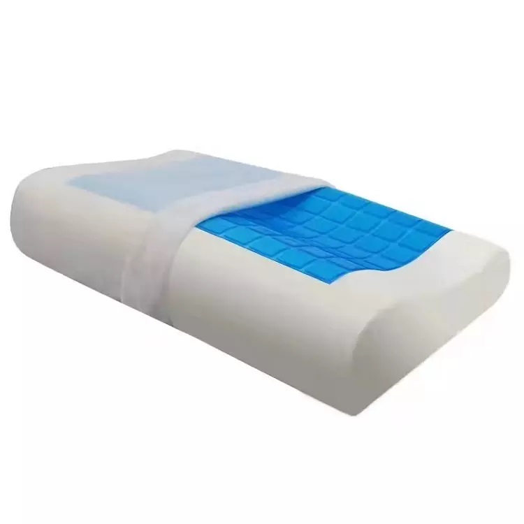 Hot Sale Factory Komfortabel Sengepude Køling Gel Infused Pillow Visco Pillow